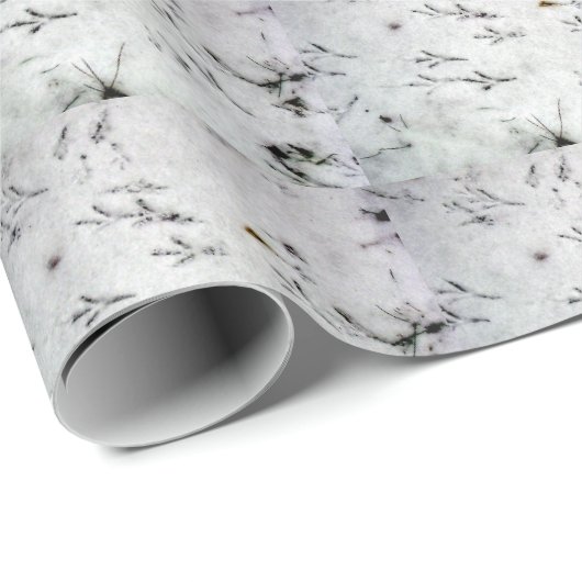 Vogelvoetafdruk Verpakkingspapier Cadeaupapier (Rol Hoek)