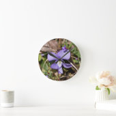 Vogelvoetenoverval met blauwdrukken ronde klok (Huis)