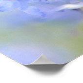 Vogelvogel Blauwe tuinboer BijbelScripting Poster (Hoek)