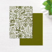 Vogelvogel, hertenvogel visitekaartjes (Bureau)