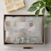 Vogelvogel op bijkantoor  Italiaans tijdschrift Ro Tissuepapier (Geschenk)