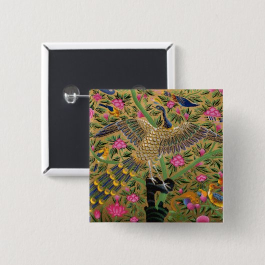 Vogelvogel van de Button (Voorkant /achterkant)