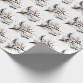 Vogelvogel van de Paradijsbloem Cadeaupapier (Hoek)