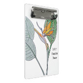 Vogelvogel van de Paradijsbloem Mini Klembord (Schuin)