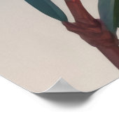 Vogelvogel van de Paradijsbloem Poster (Hoek)