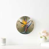 Vogelvogel van de Paradijsbloem Ronde Klok (Huis)