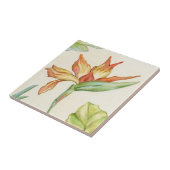 Vogelvogel van de Paradijsbloem Tegeltje (Zijkant)