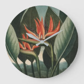 Vogelvogel van de paradijse tempel van Flora Bota Grote Klok (Voorkant)