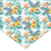 Vogelvogel van het paradijs en het orchidee Patroo Tafelkleed (Gekanteld)