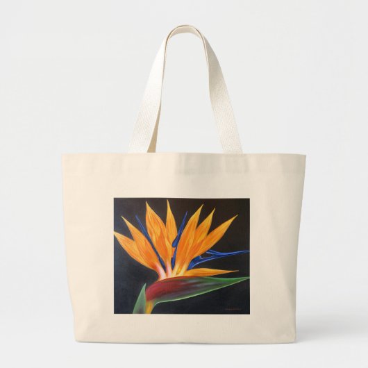 Vogelvogel van het paradijs - Tropische aanjager - Grote Tote Bag (Voorkant)