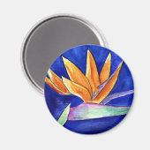 Vogelvogel van het Paradijsverfmakerij Magneet (Voorkant / Achterkant)