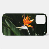 Vogelvogel van het Paradise Oranje Tropische Bloem Case-Mate iPhone Case (Achterkant (horizontaal))
