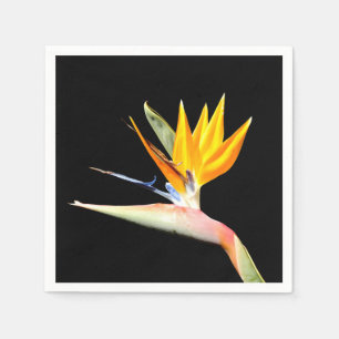 Vogelvogel van het Paradise-Plant Papier Napkins Servet