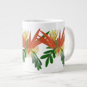 Vogelvogel van het Plant Paradise Art Greenery Grote Koffiekop (Voorkant rechts)