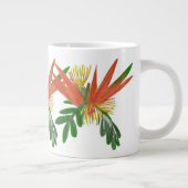 Vogelvogel van het Plant Paradise Art Greenery Grote Koffiekop (Rechts)