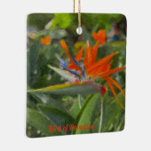 Vogelvogel van paradijsolie keramisch ornament (Rechts)