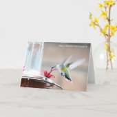 Vogelvogel: Vogelvogel (blanco noten) Kaart (Gele Bloem)