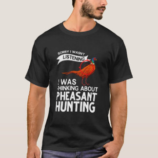 Vogelvogeljacht op fazanten t-shirt