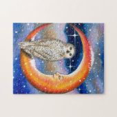Vogelvogels 69 Owl Legpuzzel (Horizontaal)