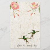 Vogelvogels, bakkerij briefpapier (Voorkant)