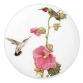 Vogelvogels Bloembloem Floral Tuin Knop (Voorkant)