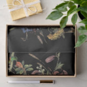 Vogelvogels bloemen Bouquet Weefpapier Tissuepapier (Geschenk)