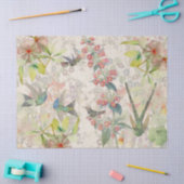 Vogelvogels bloemen dieren weefselpapier tissuepapier (Craft)