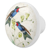 Vogelvogels Bloemen Dierlijke keramische knol Keramische Knop (Rechts)