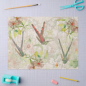 Vogelvogels bloemen vederlijk weefselpapier tissuepapier (Craft)