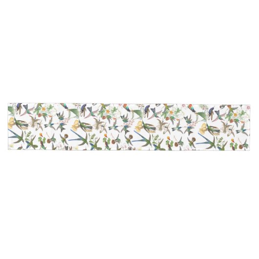 Vogelvogels bloemen Wilde life Table Runner Medium Tafelloper (Horizontaal)