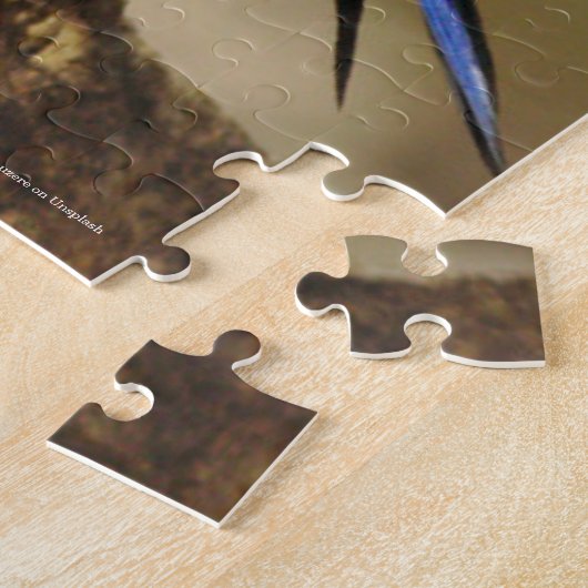 Vogelvogels, Bluebird, Legpuzzel (Zijkant)