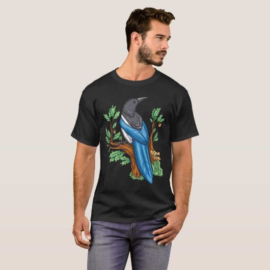 Vogelvogels die vogelpest vogelpest hebben en voge t-shirt (Voorkant volledig)