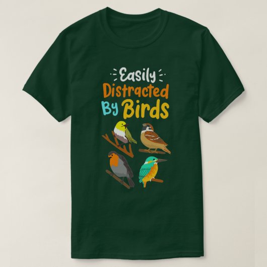 Vogelvogels die vogelvogels vangen Gift T-shirt (Design voorkant)