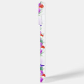 Vogelvogels en irisbloemen Case-Mate iPhone case (Achterkant / Links)