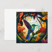 Vogelvogels Glas in lood (Voorkant / Achterkant)