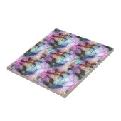 Vogelvogels Glas in lood Tegeltje (Zijkant)