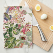 Vogelvogels Honeysuckle Floral Flower Towells Theedoek (Quarter Fold)