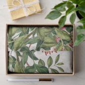 Vogelvogels Honeysuckle Flowers Weefpapier Tissuepapier (Geschenk)