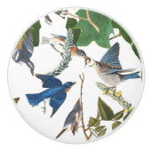 Vogelvogels in het wild keramische knop (Voorkant)