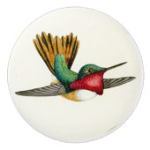 Vogelvogels in het wild keramische knop (Voorkant)