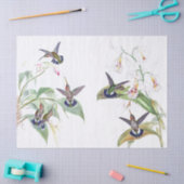 Vogelvogels in het wild levende bloemen weefselpap tissuepapier (Craft)