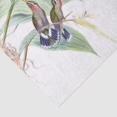 Vogelvogels in het wild levende bloemen weefselpap tissuepapier (Detail)