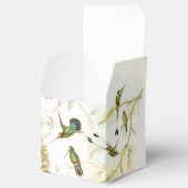 Vogelvogels in het wild levende dieren bloemen blo bedankdoosjes (Geopend)