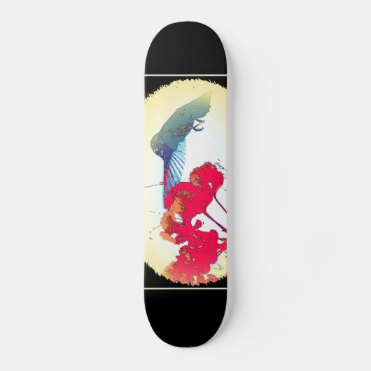 Vogelvogels in het wild levende dieren persoonlijk skateboard (Voorkant)