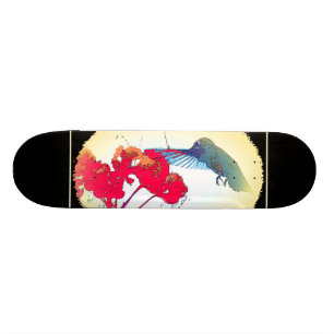 Vogelvogels in het wild levende dieren persoonlijk skateboard