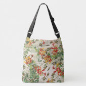 Vogelvogels in het wild levende vogelsoorten Canva Crossbody Tas (Voorkant)