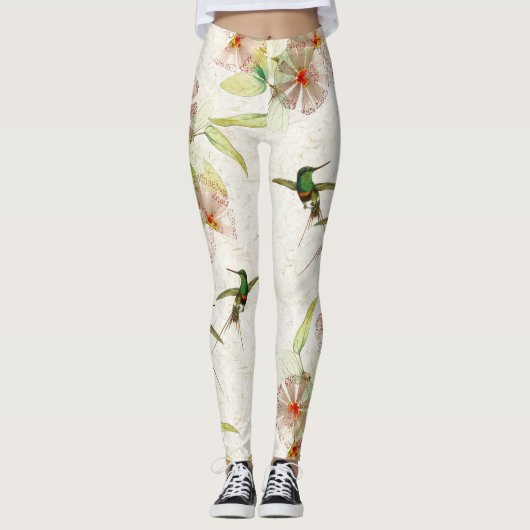 Vogelvogels Leggings in het wild (Voorkant)