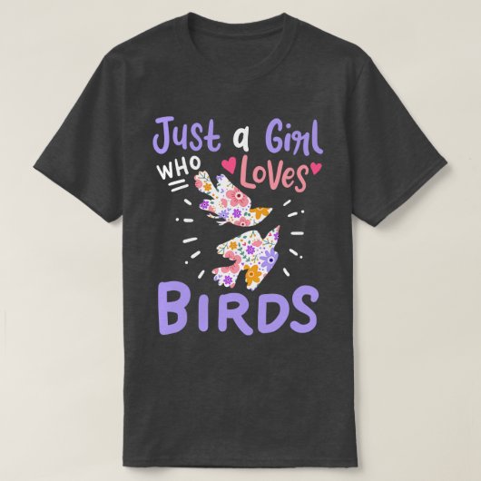 Vogelvogels Lover T-shirt (Design voorkant)