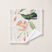 Vogelvogels Mandevilla Flower Bath set Bad Handdoek (Wasdoekje)