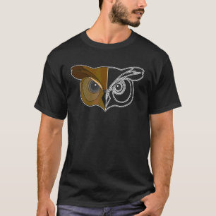 Vogelvogels met vogelpest, met een opdruk van prei t-shirt
